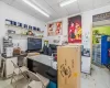 Office space featuring a paneled ceiling