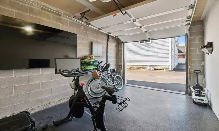 View of exercise room