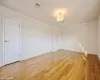 Spare room featuring light hardwood / wood-style floors