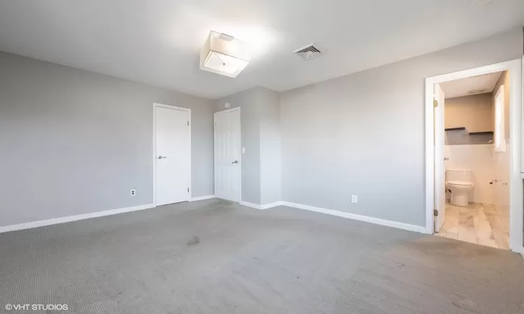 Empty room featuring carpet