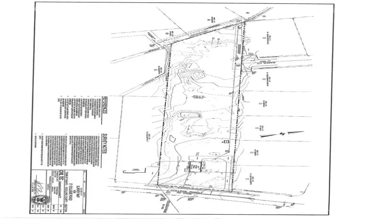 lot survey map