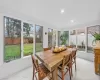 Sunroom / solarium with a wealth of natural light