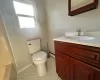 New Toliet & Vanity.