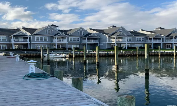 Contemporary Condos overlooking scenic Harbor views  and dock slips