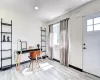 Entryway featuring light hardwood / wood-style floors and a wealth of natural light