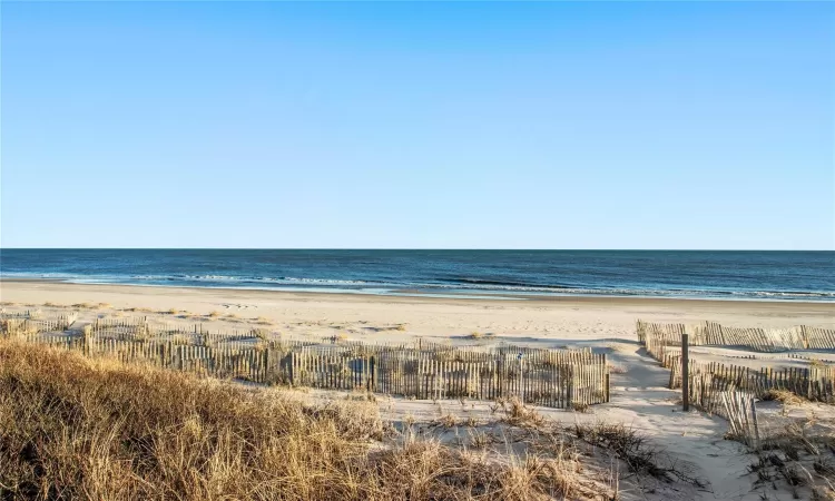 Perfectly situated on the prestigious Dune Road