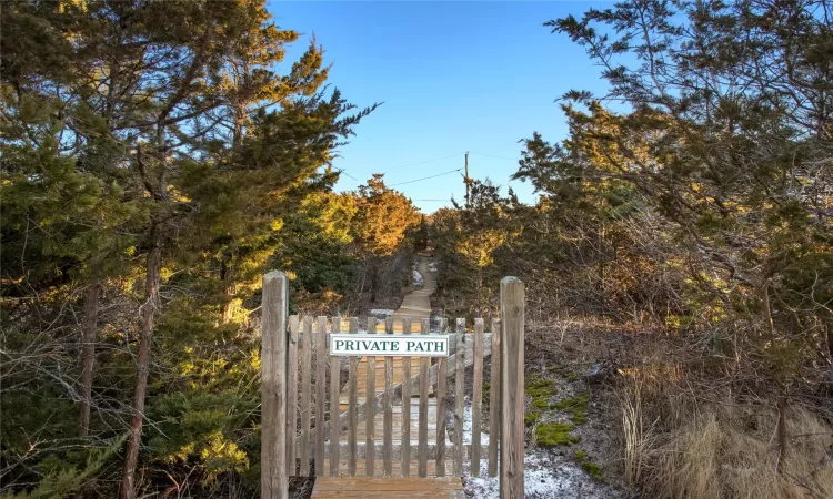 In the charming heart of Quogue Village