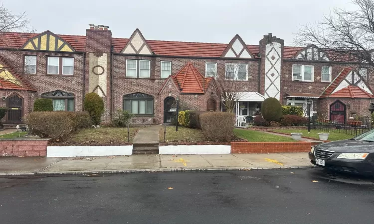 View of tudor house