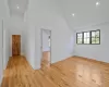 2nd Floor: Hallway with high vaulted ceiling - view of 4th bedroom