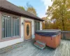 Back Deck & Hot Tub