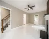 Expansive Living Room with Fire Place