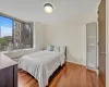 Bedroom featuring hardwood / wood-style floors