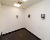 Empty room with a drop ceiling