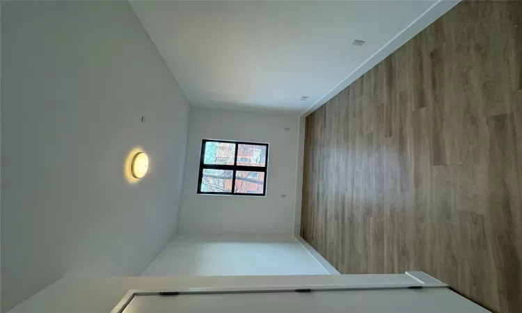 Unfurnished room featuring light hardwood / wood-style flooring