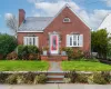 View of front of house featuring a front yard