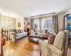 Living room featuring hardwood / wood-style floors