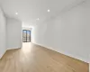 Empty room featuring light hardwood / wood-style flooring