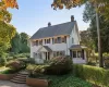 View of colonial-style house