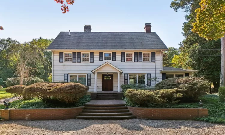 View of colonial home