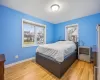 Bedroom featuring light hardwood / wood-style flooring