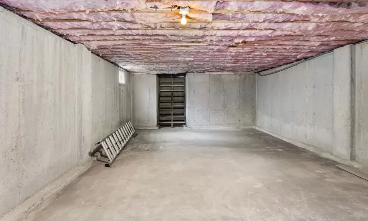 View of basement