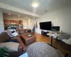 Living room featuring light hardwood / wood-style floors