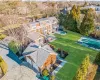 Additional living space featuring vaulted ceiling and light hardwood / wood-style flooring