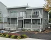 View of front of house featuring covered porch