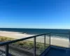 Property view of water with a view of the beach