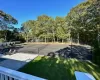 View of tennis court/Pickleball