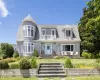 View of front of house featuring a front yard