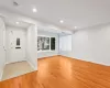 Foyer entrance featuring light hardwood / wood-style flooring