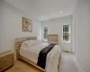 Bedroom featuring light hardwood / wood-style flooring