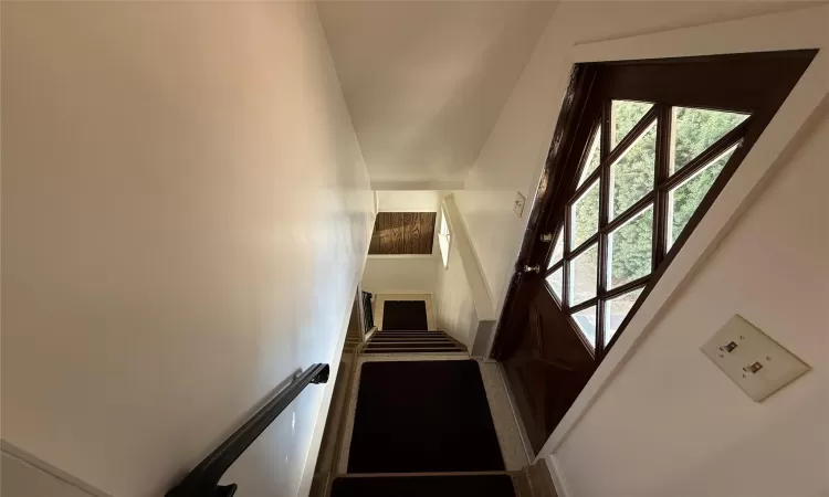 View of stairs