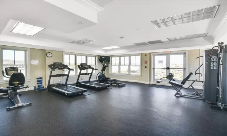 View of exercise room