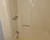 Interior details with  shower combination