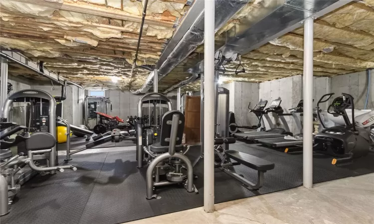 View of exercise room