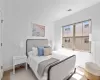 Bedroom featuring light wood-type flooring