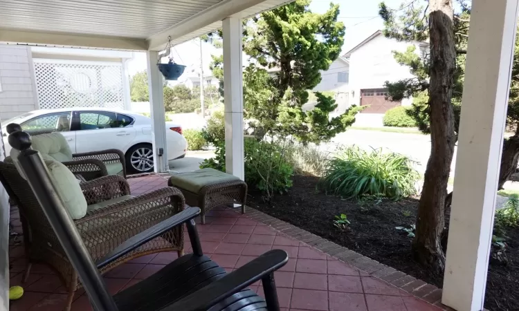 View of patio / terrace featuring a porch