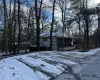 View of snow covered exterior