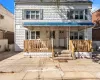 View of front of home featuring covered porch