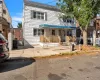 View of front of property featuring a porch