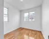 Spare room with light hardwood / wood-style flooring