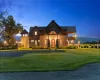 View of front of house featuring a lawn