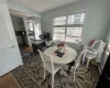 Dining room featuring light wood-type flooring