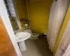 Bathroom with toilet