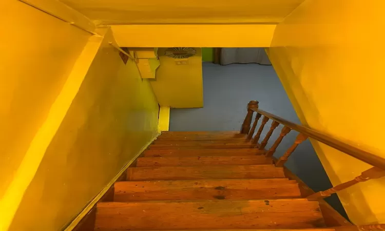 Stairs to the basement