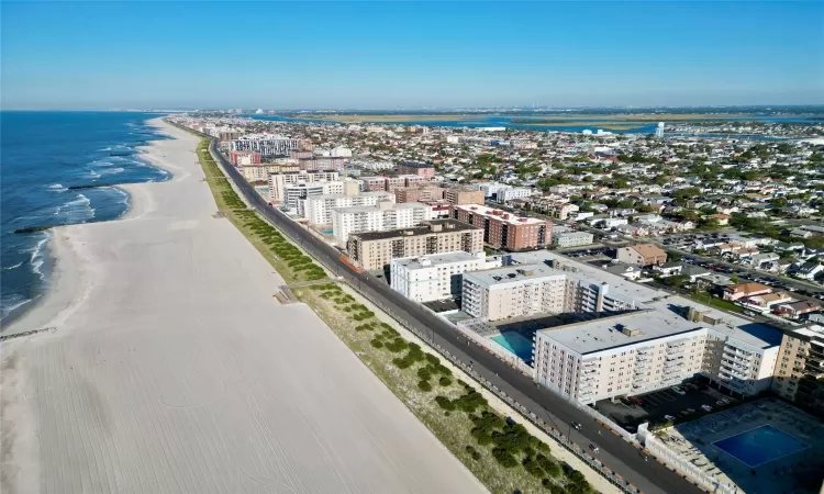 Aerial View of Long Beach