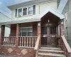 Property entrance with a porch