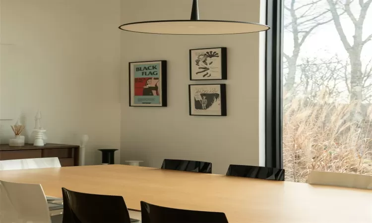 View of dining area